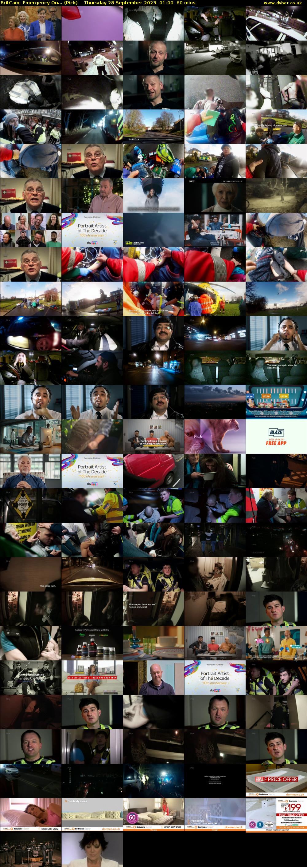 BritCam: Emergency On... (Pick) Thursday 28 September 2023 01:00 - 02:00