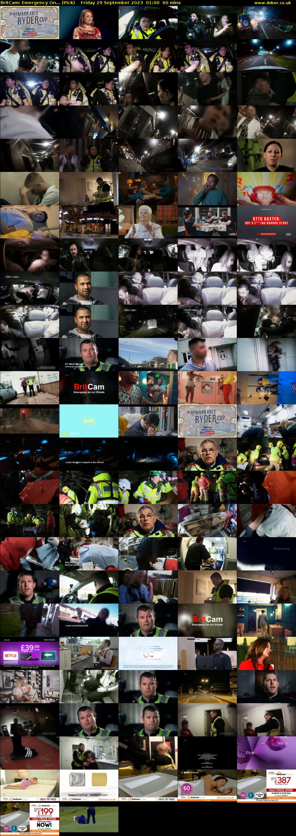 BritCam: Emergency On... (Pick) Friday 29 September 2023 01:00 - 02:00