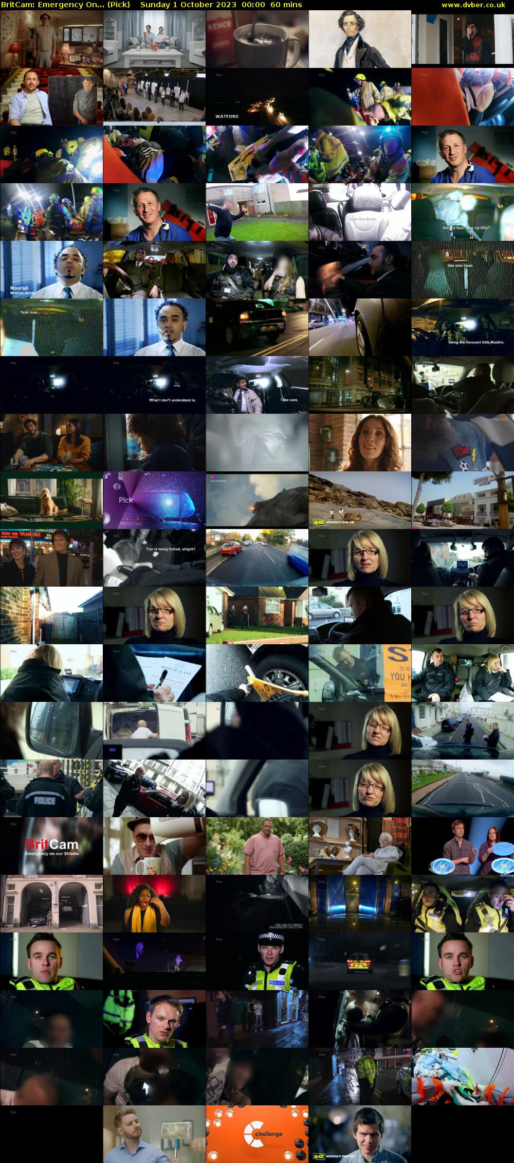 BritCam: Emergency On... (Pick) Sunday 1 October 2023 00:00 - 01:00