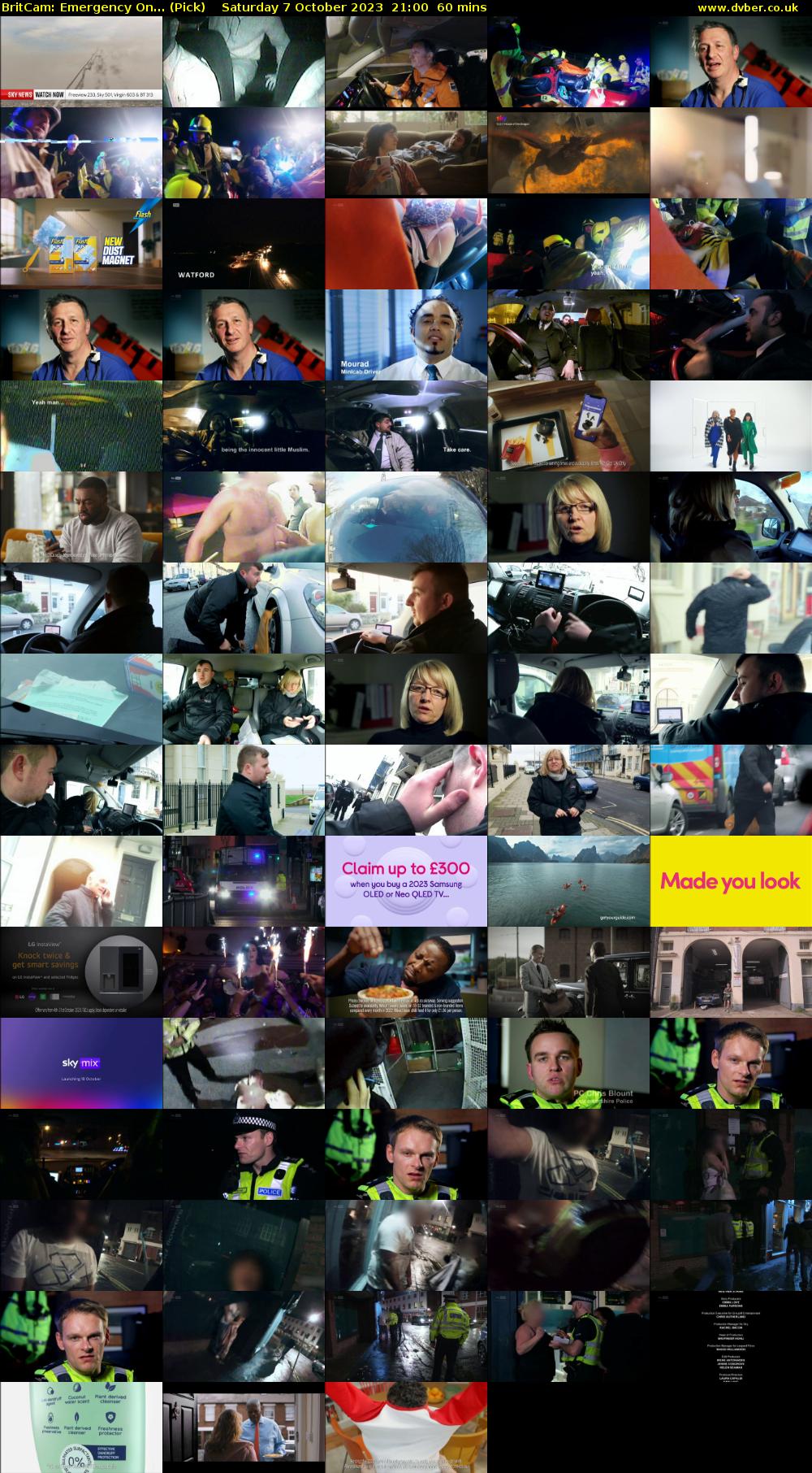 BritCam: Emergency On... (Pick) Saturday 7 October 2023 21:00 - 22:00