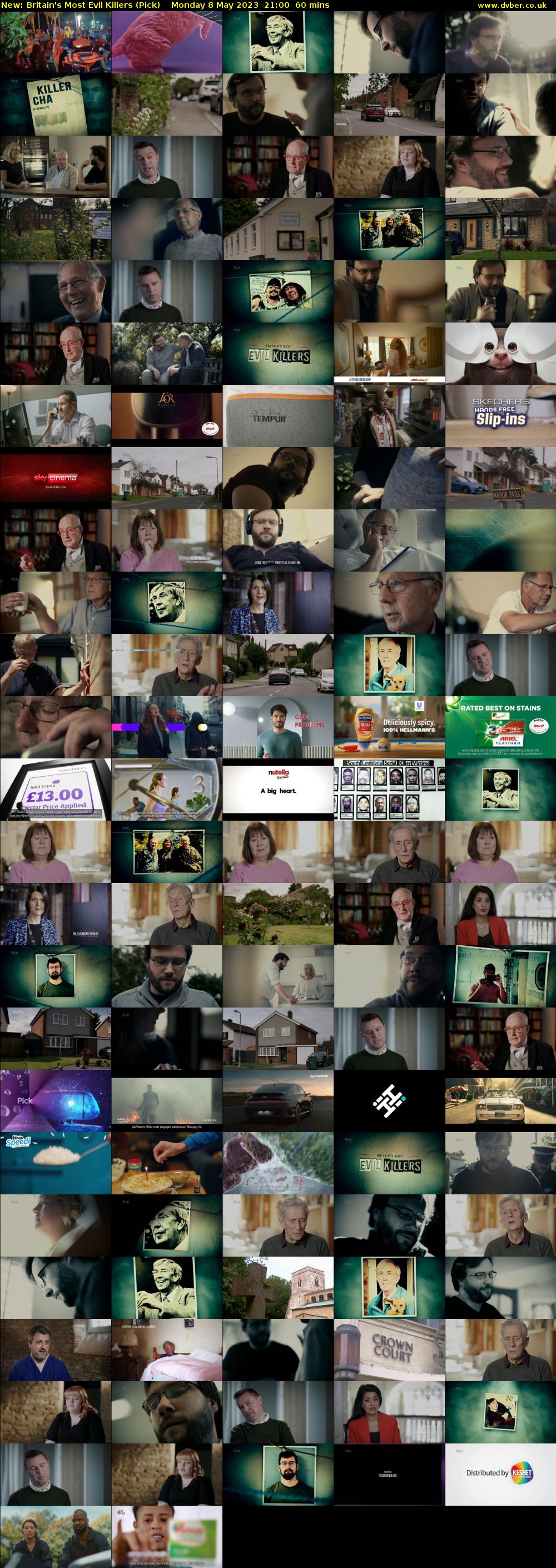 Britain's Most Evil Killers (Pick) Monday 8 May 2023 21:00 - 22:00