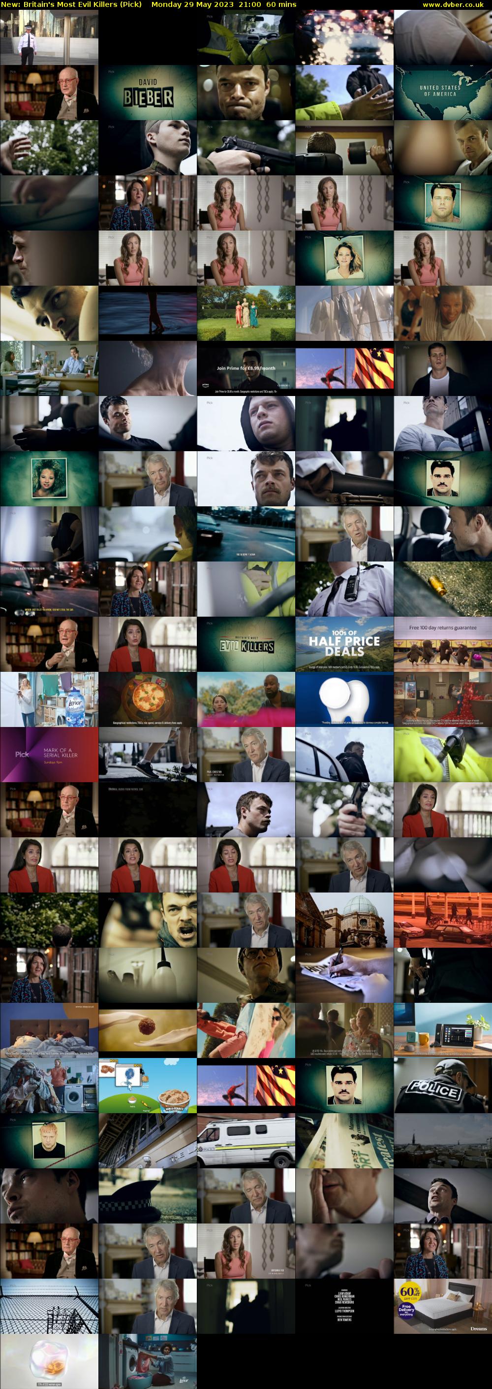 Britain's Most Evil Killers (Pick) Monday 29 May 2023 21:00 - 22:00