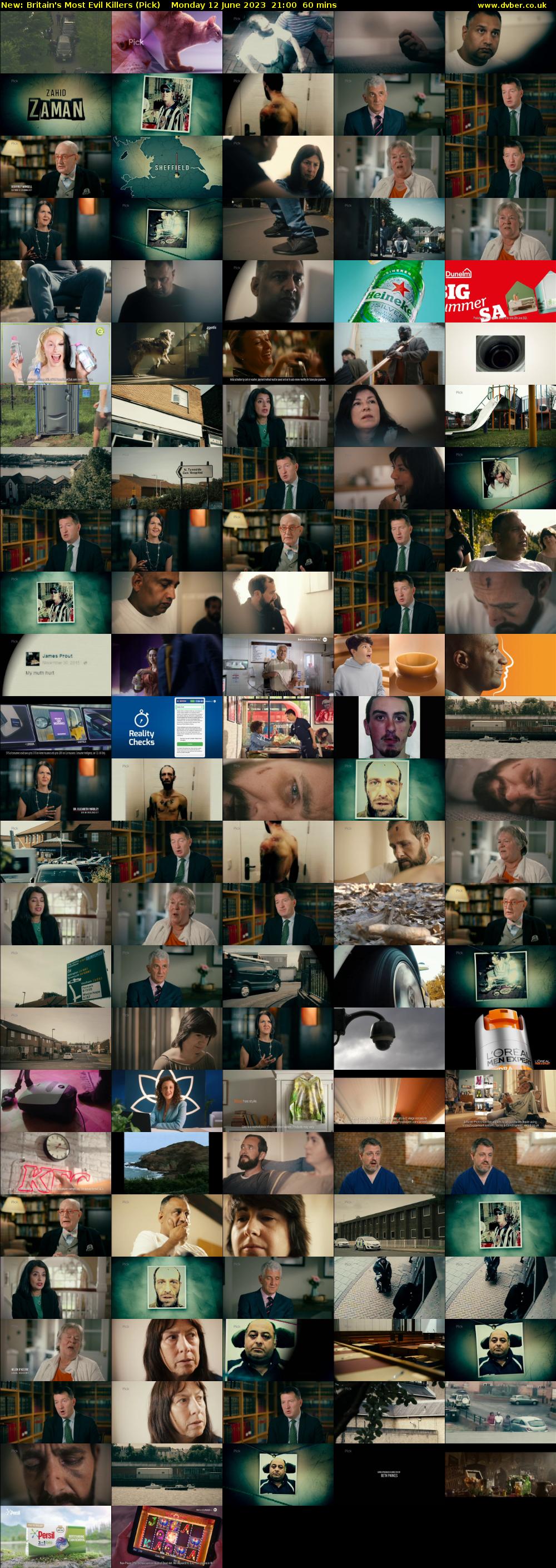 Britain's Most Evil Killers (Pick) Monday 12 June 2023 21:00 - 22:00