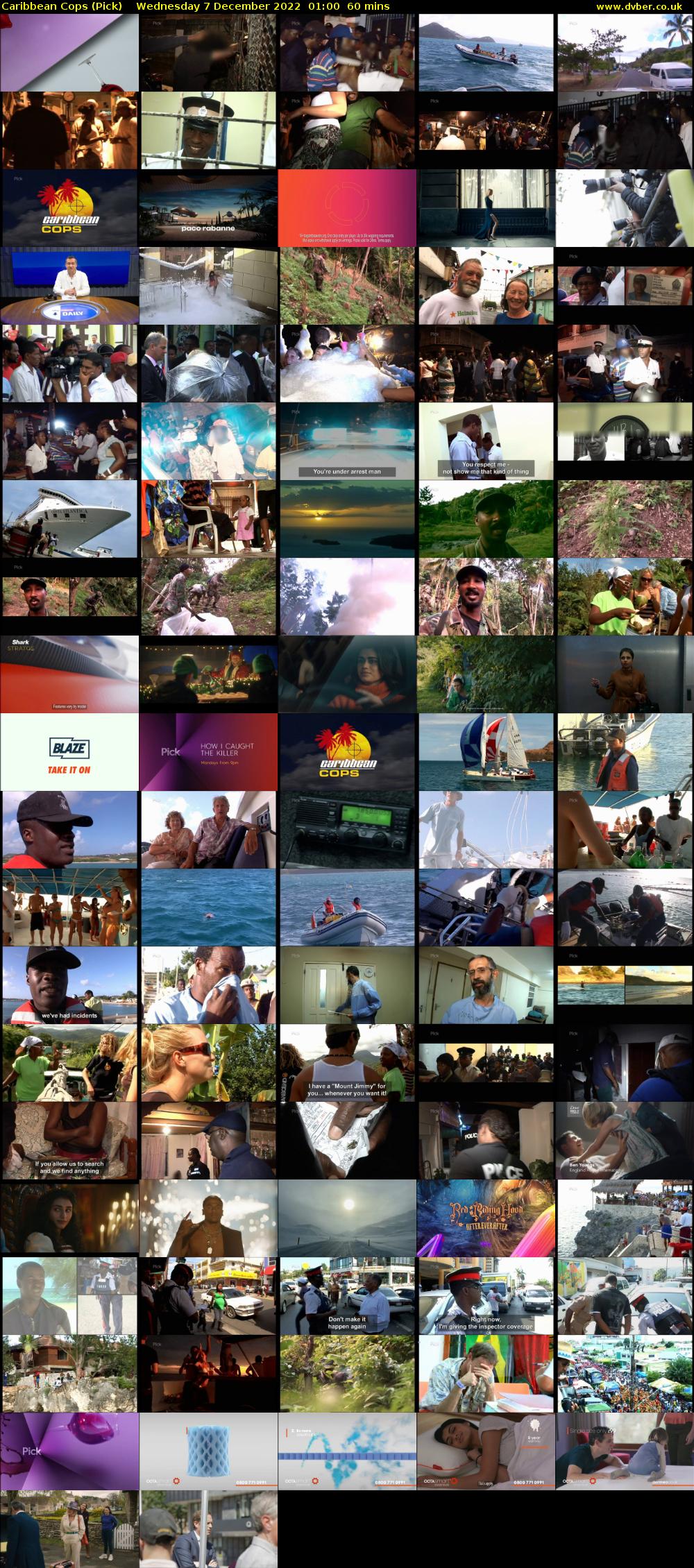 Caribbean Cops (Pick) Wednesday 7 December 2022 01:00 - 02:00