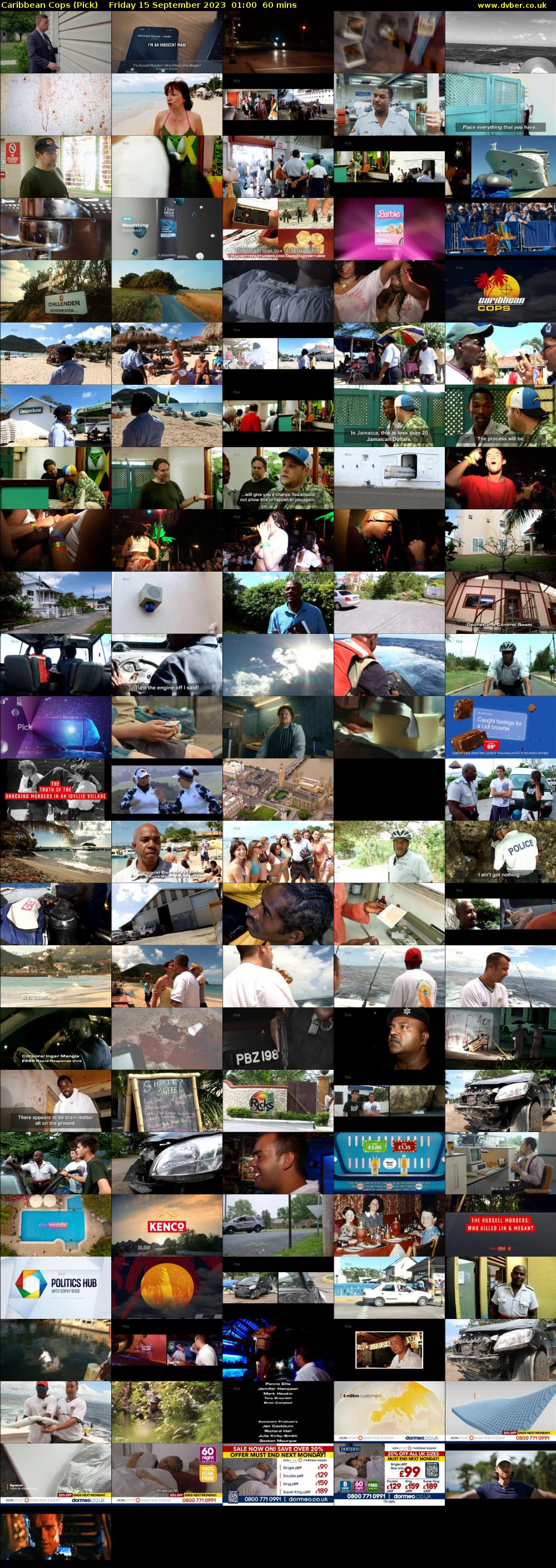 Caribbean Cops (Pick) Friday 15 September 2023 01:00 - 02:00