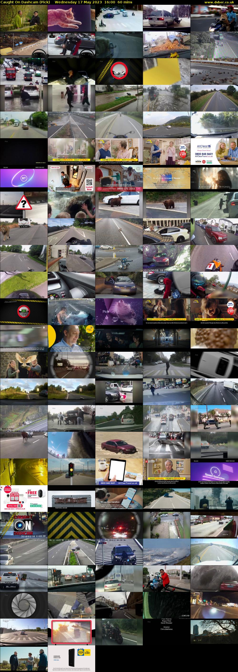 Caught On Dashcam (Pick) Wednesday 17 May 2023 16:00 - 17:00