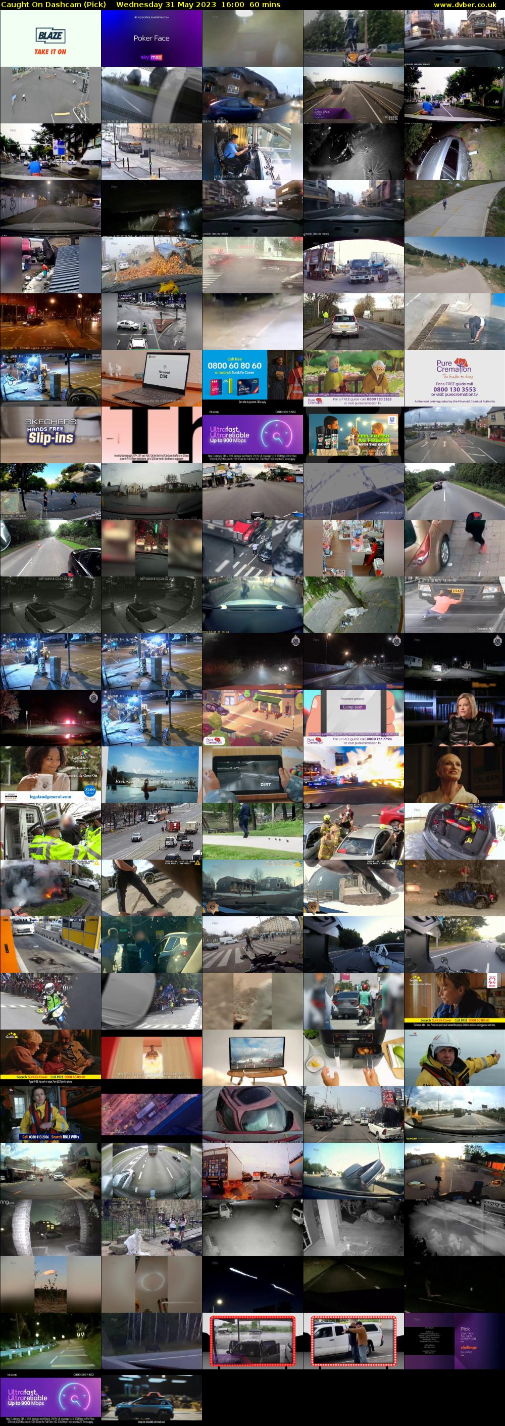 Caught On Dashcam (Pick) Wednesday 31 May 2023 16:00 - 17:00