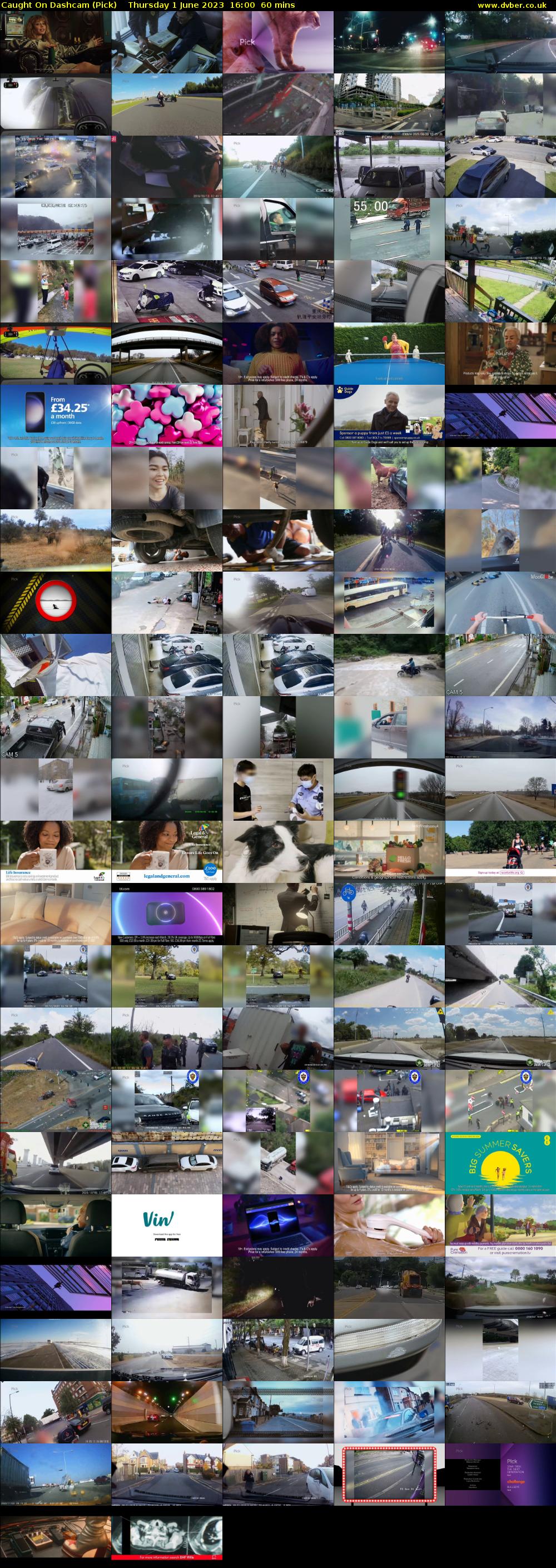 Caught On Dashcam (Pick) Thursday 1 June 2023 16:00 - 17:00