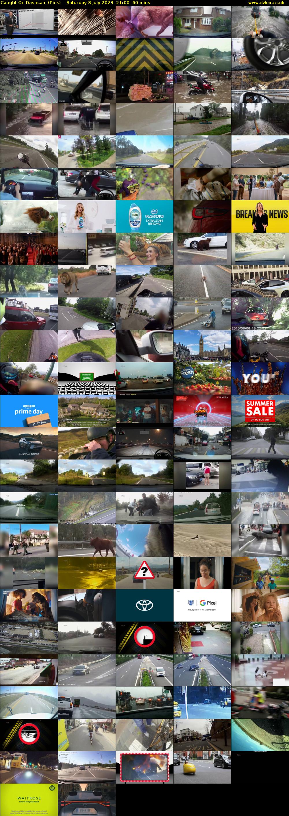 Caught On Dashcam (Pick) Saturday 8 July 2023 21:00 - 22:00