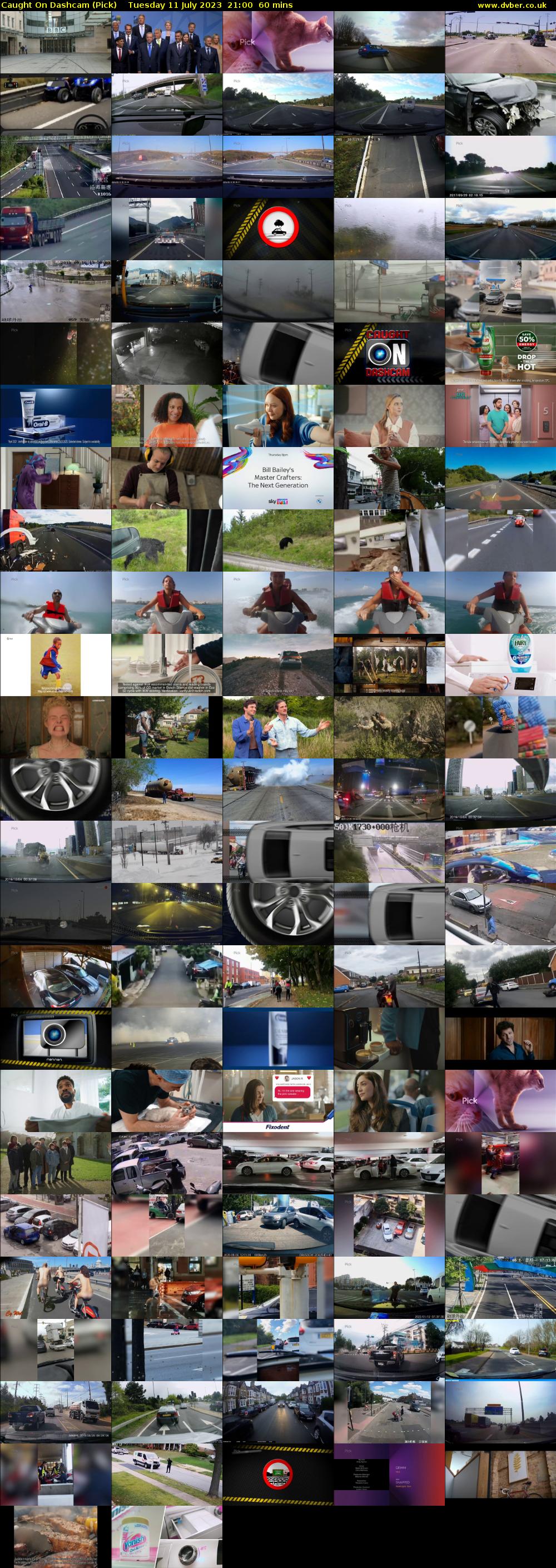 Caught On Dashcam (Pick) Tuesday 11 July 2023 21:00 - 22:00