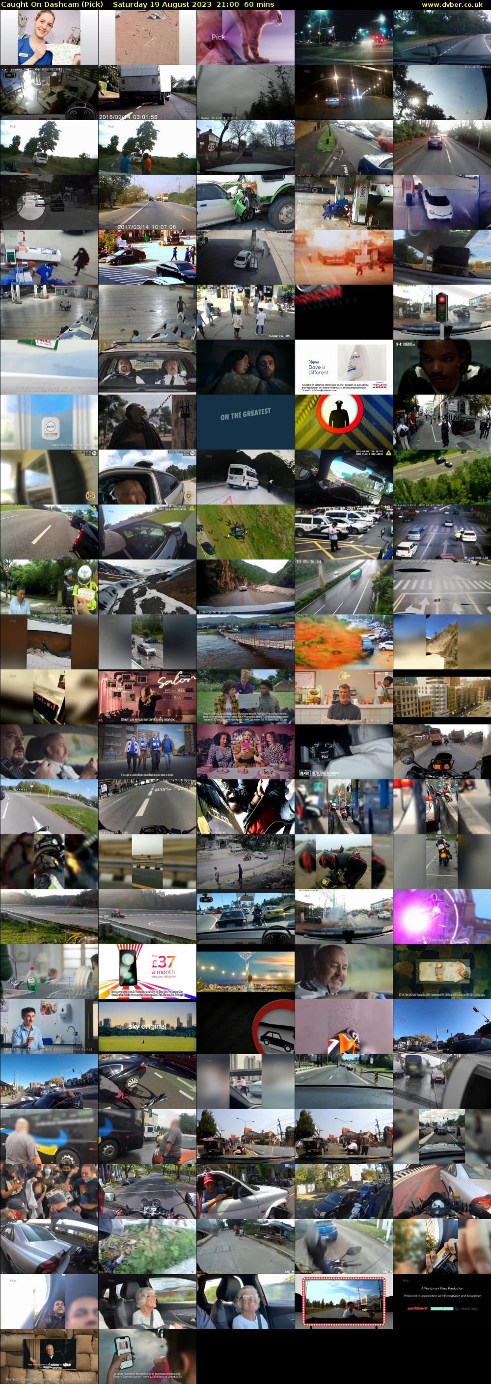 Caught On Dashcam (Pick) Saturday 19 August 2023 21:00 - 22:00