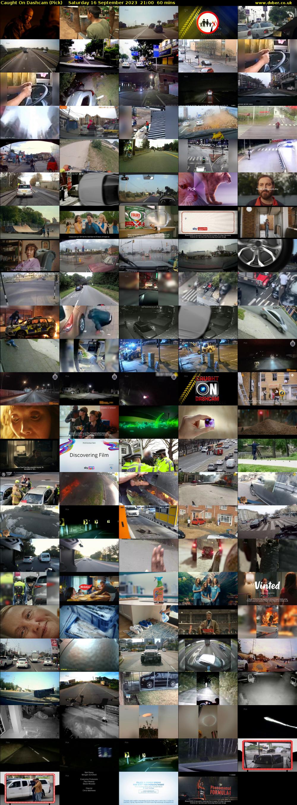 Caught On Dashcam (Pick) Saturday 16 September 2023 21:00 - 22:00