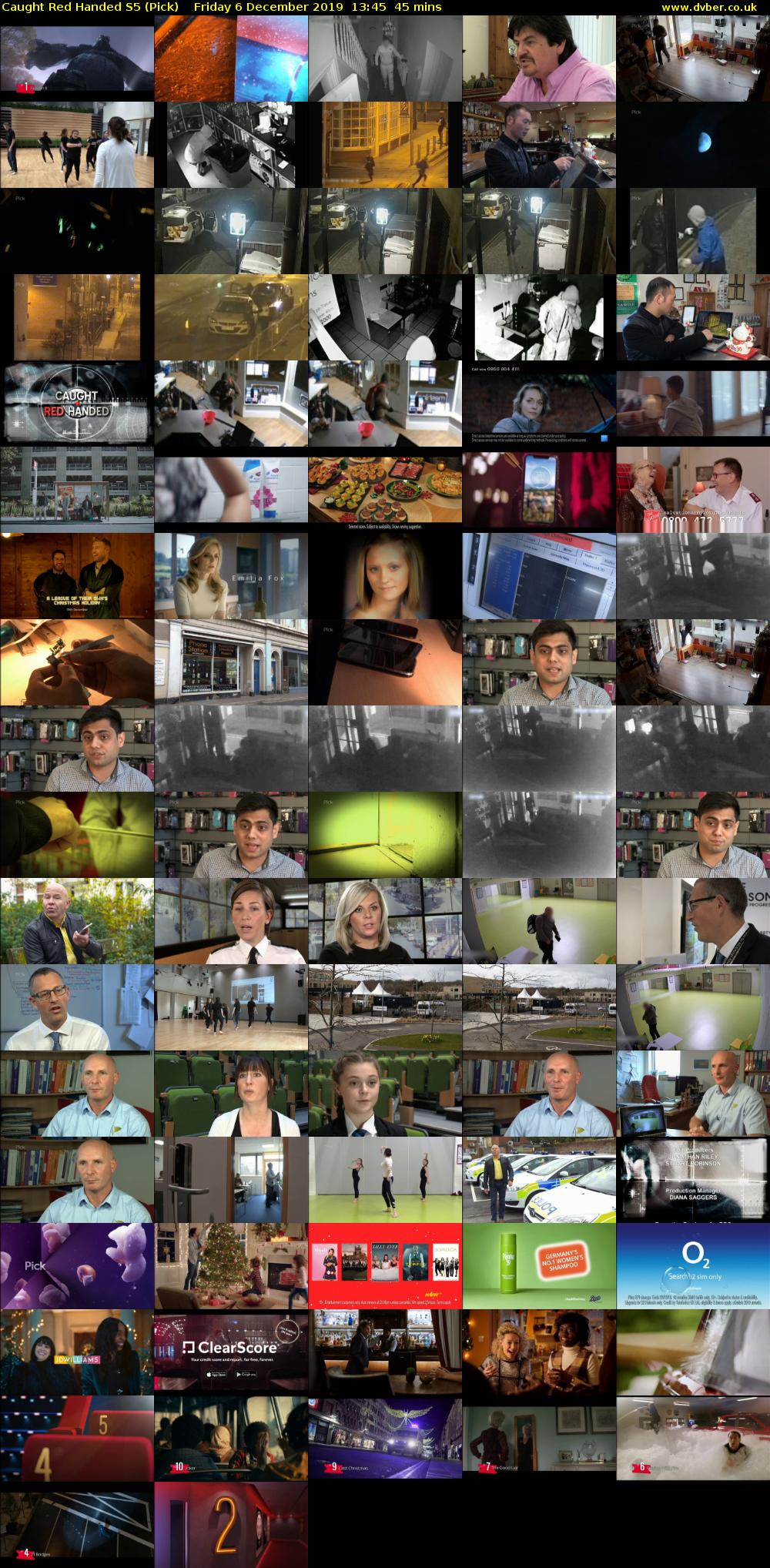 Caught Red Handed S5 (Pick) Friday 6 December 2019 13:45 - 14:30