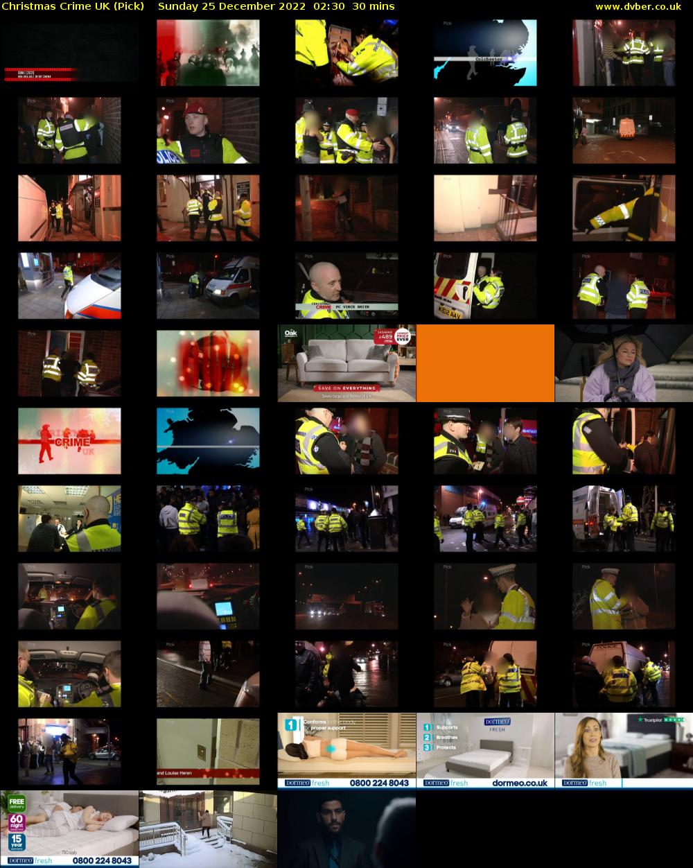 Christmas Crime UK (Pick) Sunday 25 December 2022 02:30 - 03:00