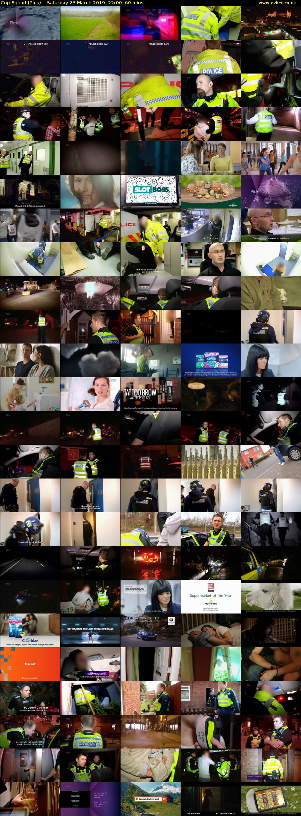 Cop Squad (Pick) Saturday 23 March 2019 22:00 - 23:00