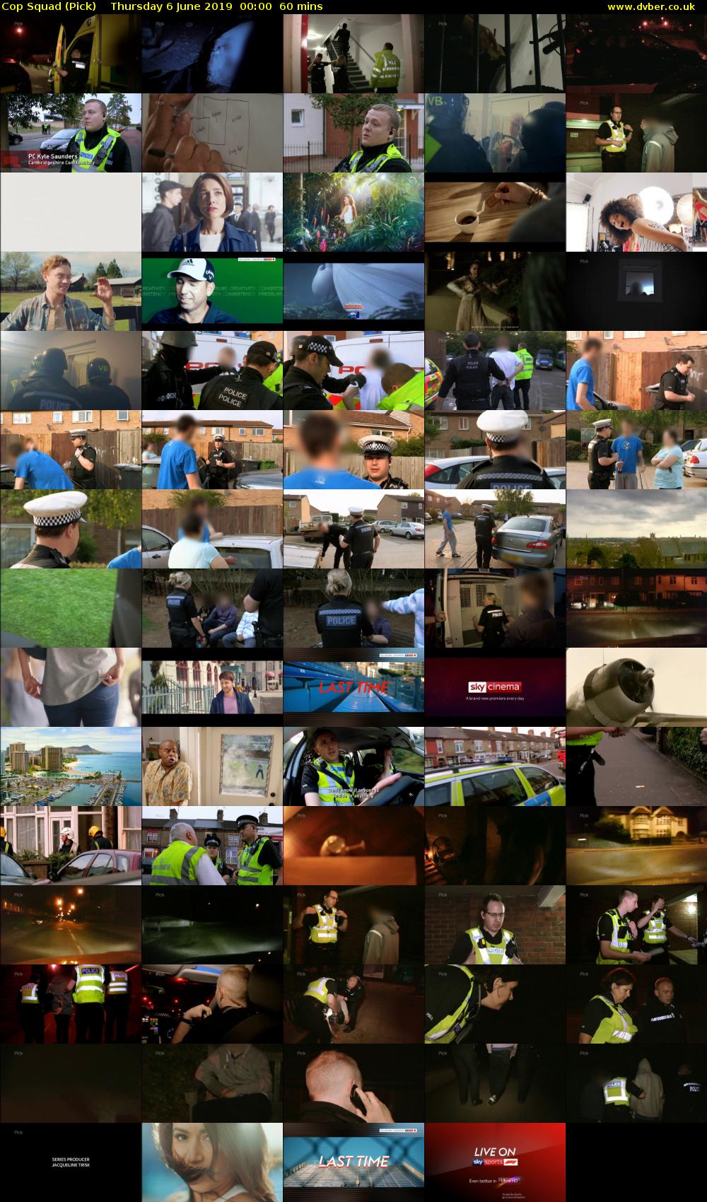 Cop Squad (Pick) Thursday 6 June 2019 00:00 - 01:00