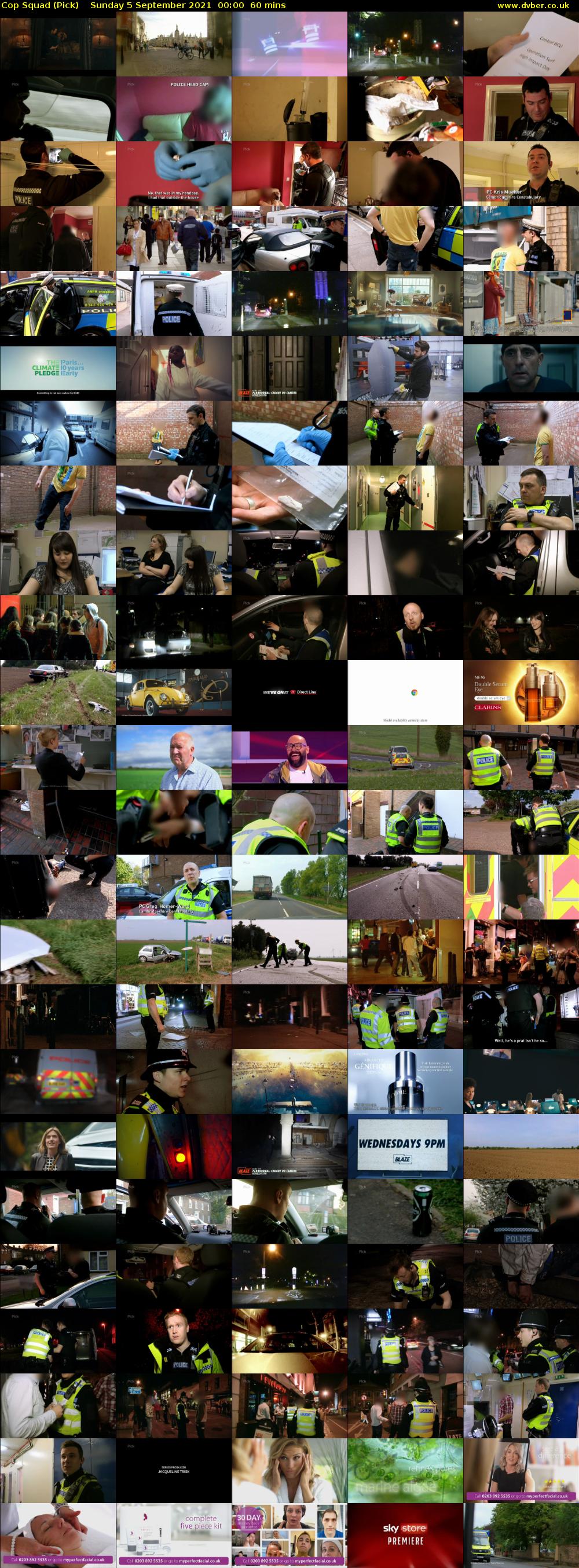 Cop Squad (Pick) Sunday 5 September 2021 01:00 - 02:00