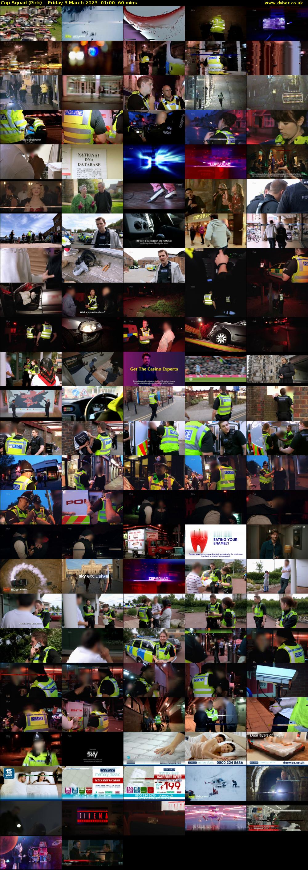 Cop Squad (Pick) Friday 3 March 2023 01:00 - 02:00