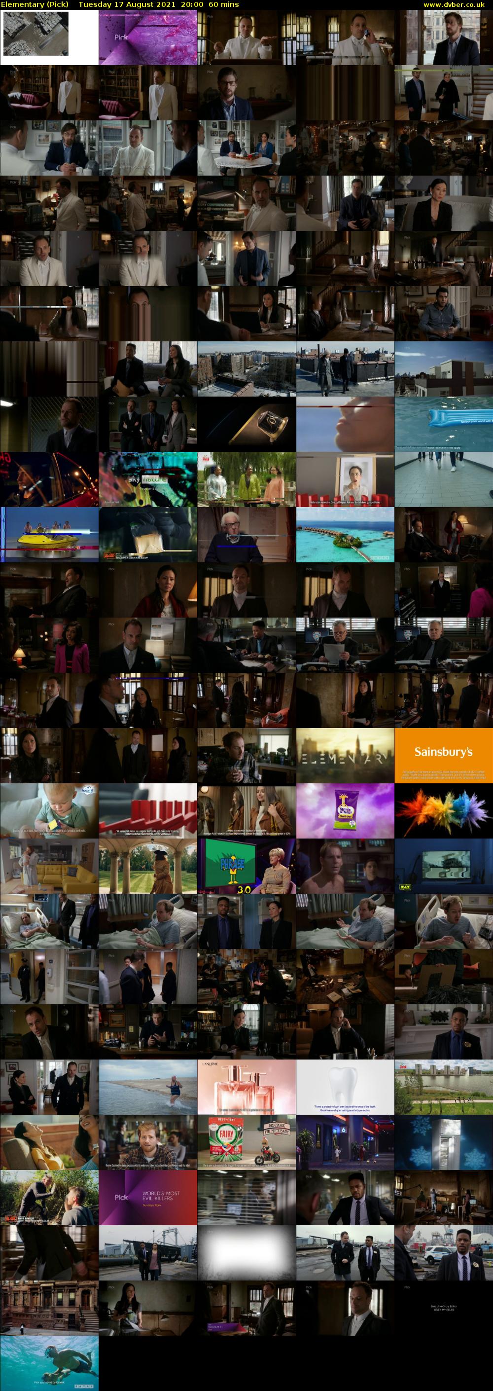 Elementary (Pick) Tuesday 17 August 2021 20:00 - 21:00