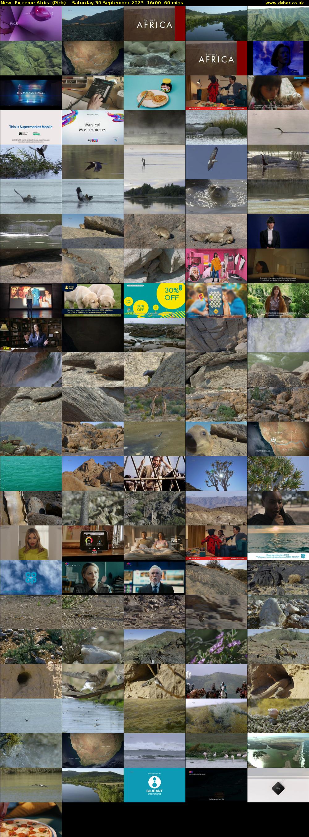 Extreme Africa (Pick) Saturday 30 September 2023 16:00 - 17:00