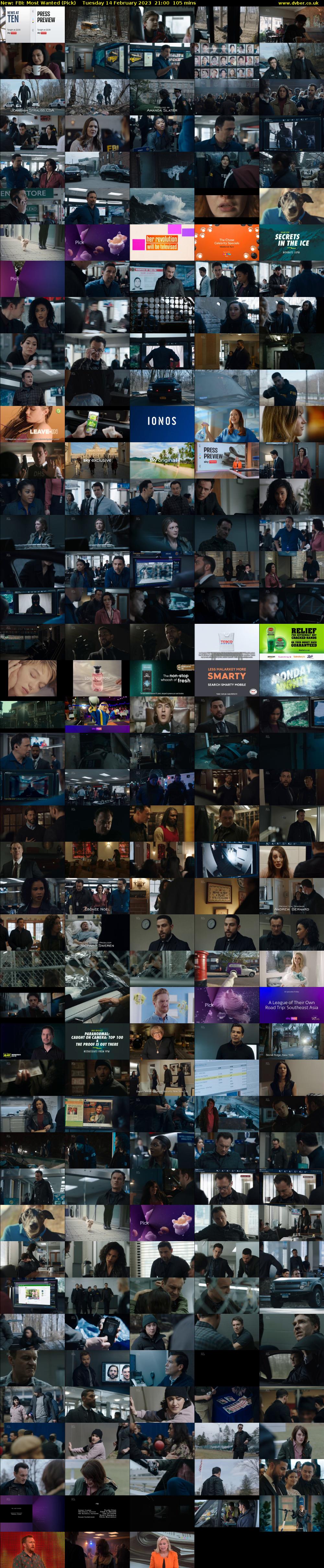 FBI: Most Wanted (Pick) Tuesday 14 February 2023 21:00 - 22:45