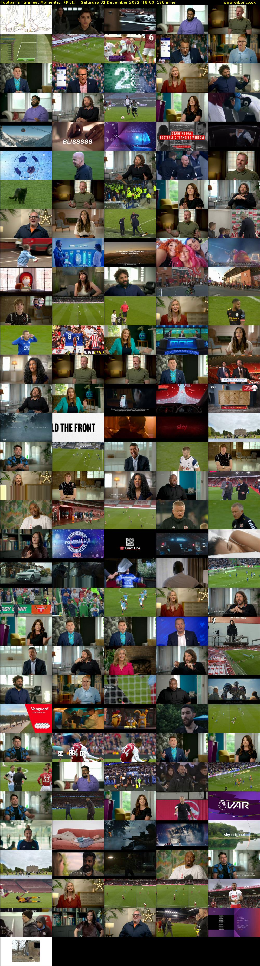 Football's Funniest Moments... (Pick) Saturday 31 December 2022 18:00 - 20:00