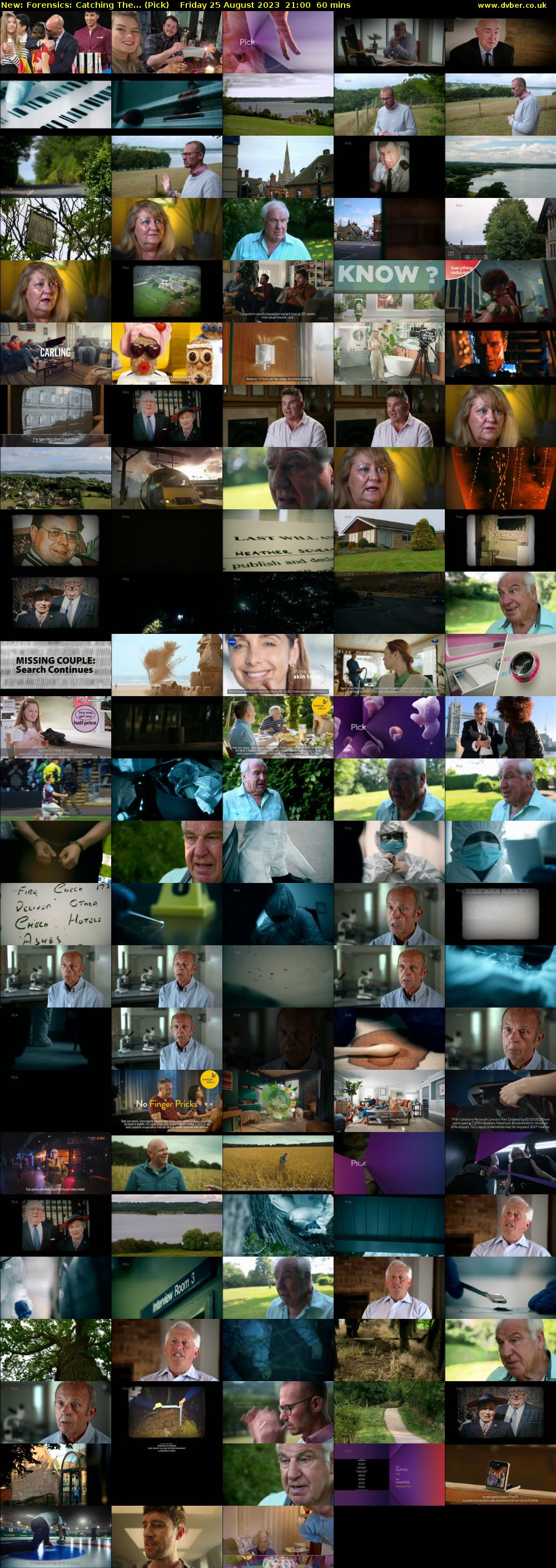 Forensics: Catching The... (Pick) Friday 25 August 2023 21:00 - 22:00