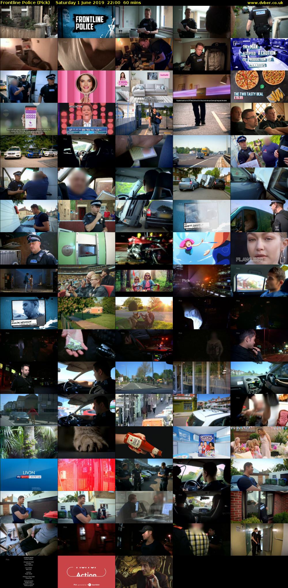 Frontline Police (Pick) Saturday 1 June 2019 22:00 - 23:00