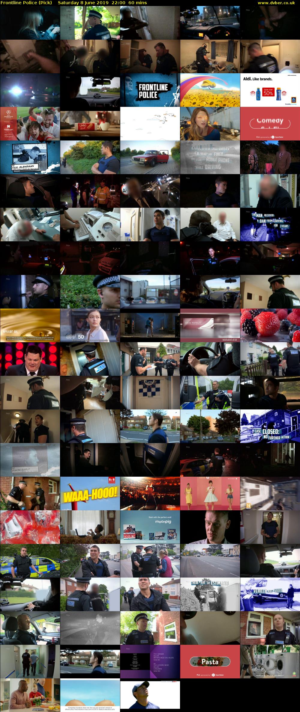 Frontline Police (Pick) Saturday 8 June 2019 22:00 - 23:00