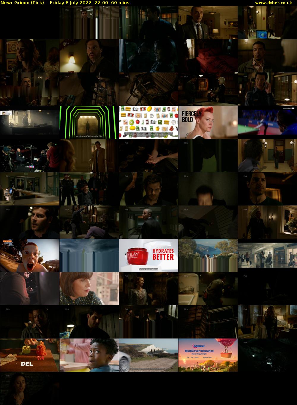 Grimm (Pick) Friday 8 July 2022 22:00 - 23:00