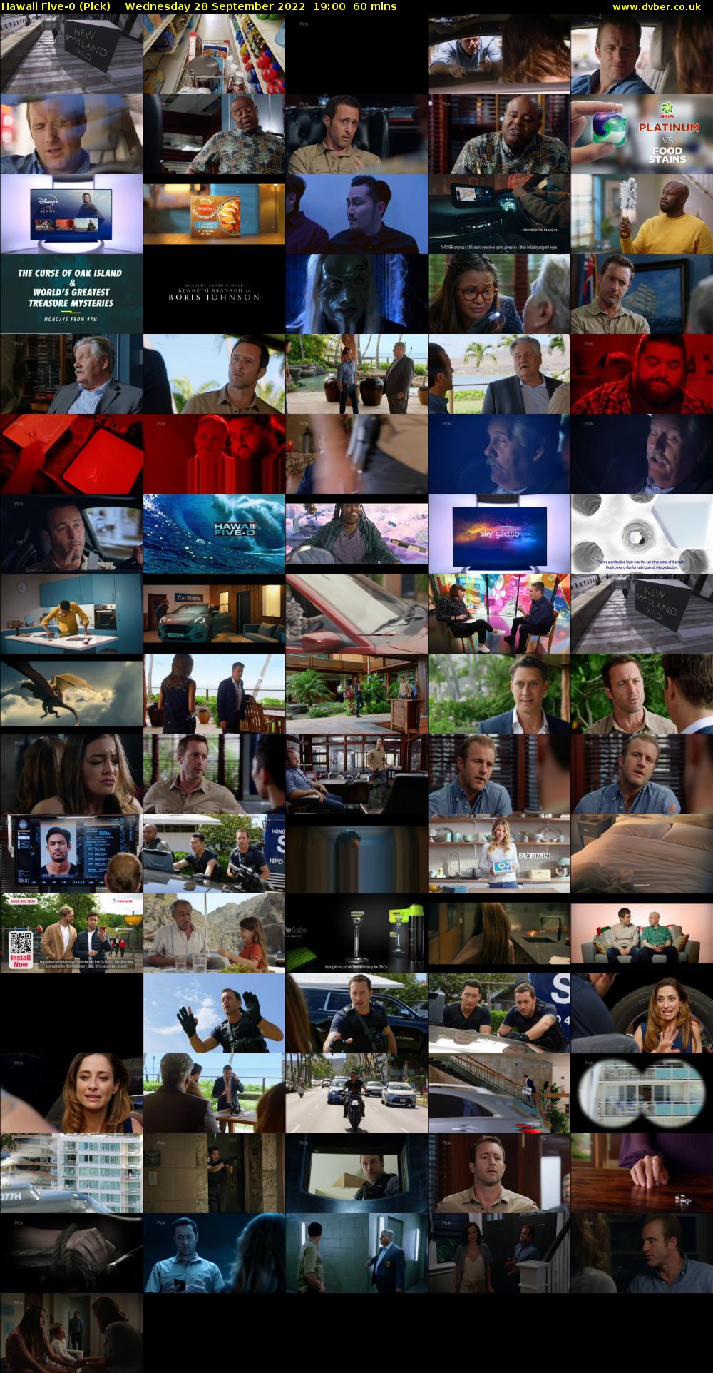 Hawaii Five-0 (Pick) Wednesday 28 September 2022 19:00 - 20:00
