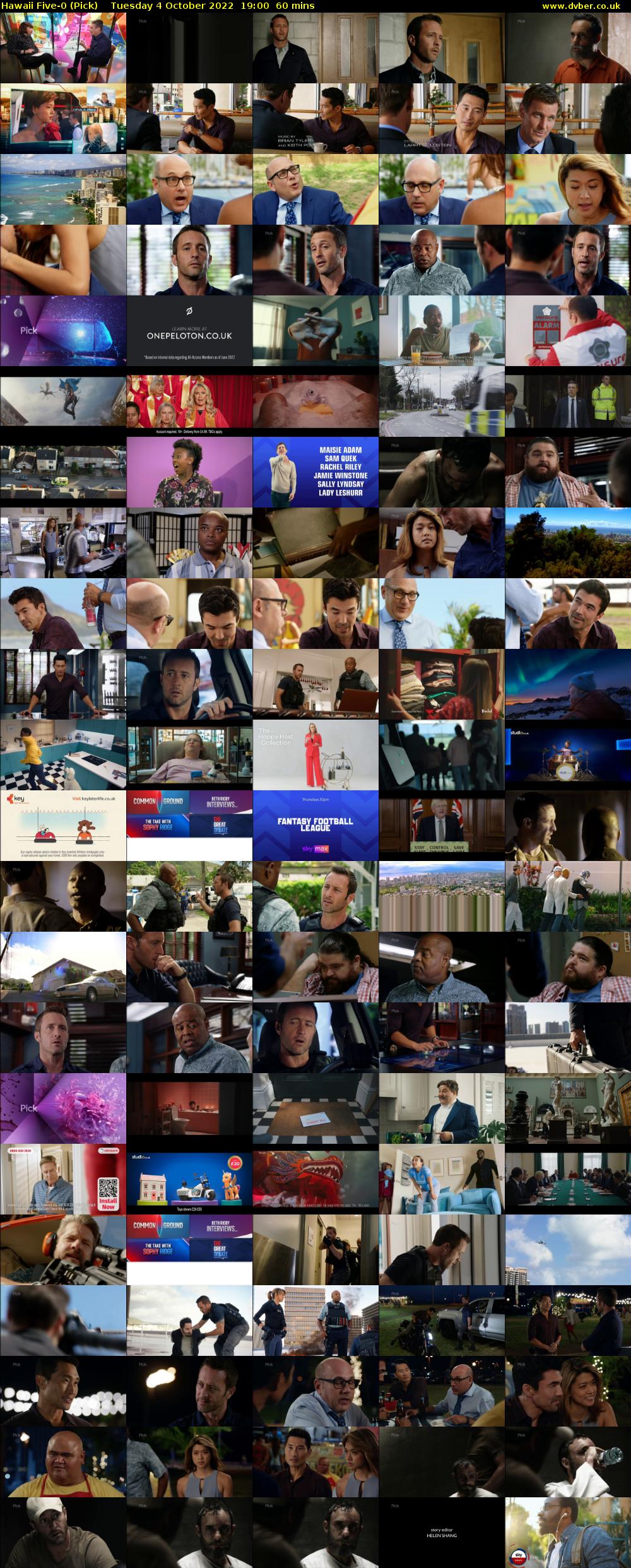 Hawaii Five-0 (Pick) Tuesday 4 October 2022 19:00 - 20:00