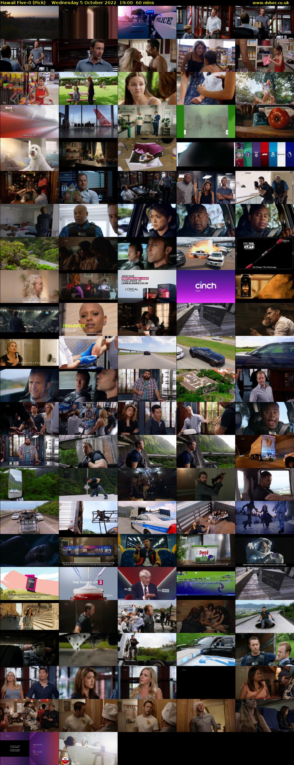 Hawaii Five-0 (Pick) Wednesday 5 October 2022 19:00 - 20:00