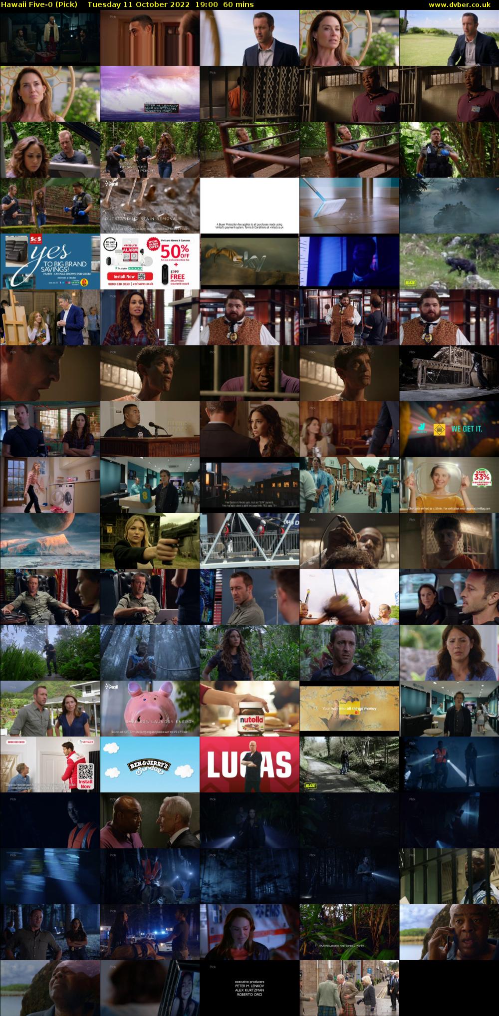 Hawaii Five-0 (Pick) Tuesday 11 October 2022 19:00 - 20:00
