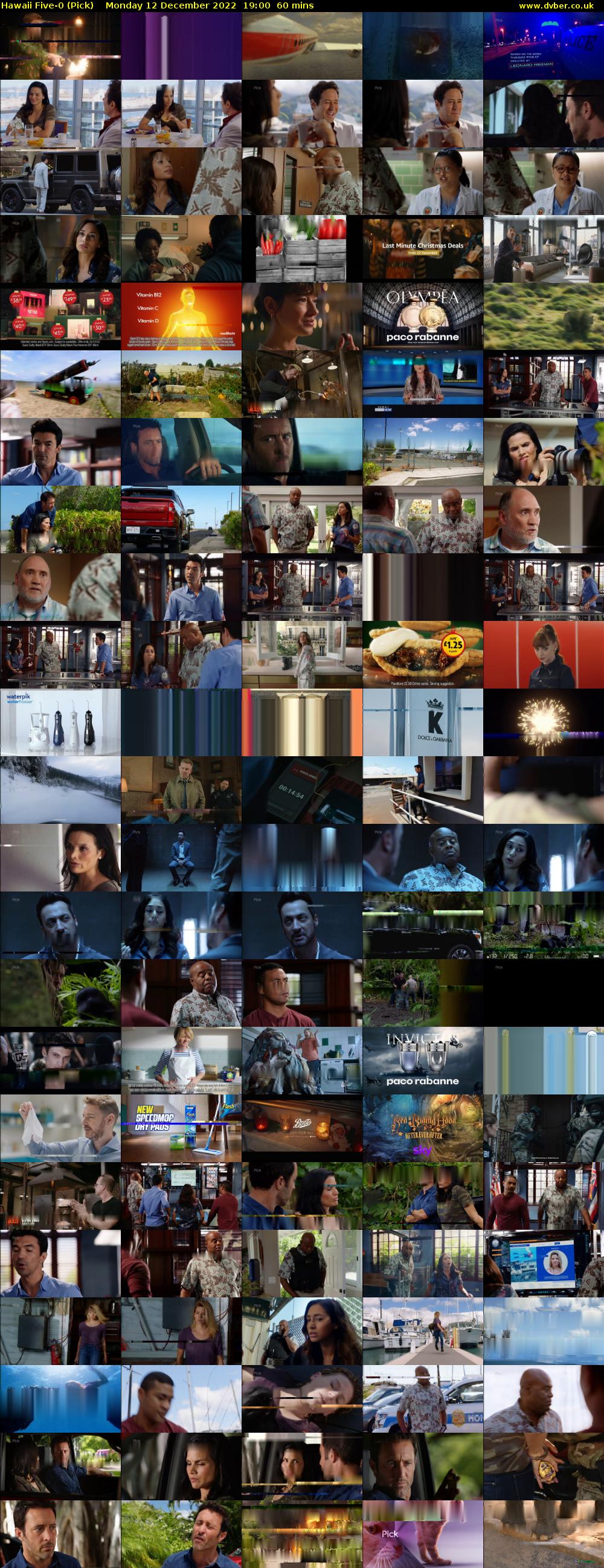 Hawaii Five-0 (Pick) Monday 12 December 2022 19:00 - 20:00