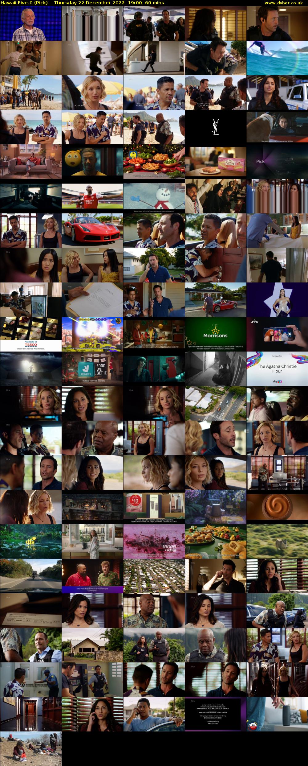 Hawaii Five-0 (Pick) Thursday 22 December 2022 19:00 - 20:00