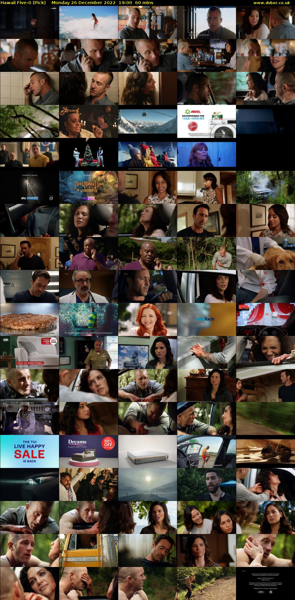 Hawaii Five-0 (Pick) Monday 26 December 2022 19:00 - 20:00