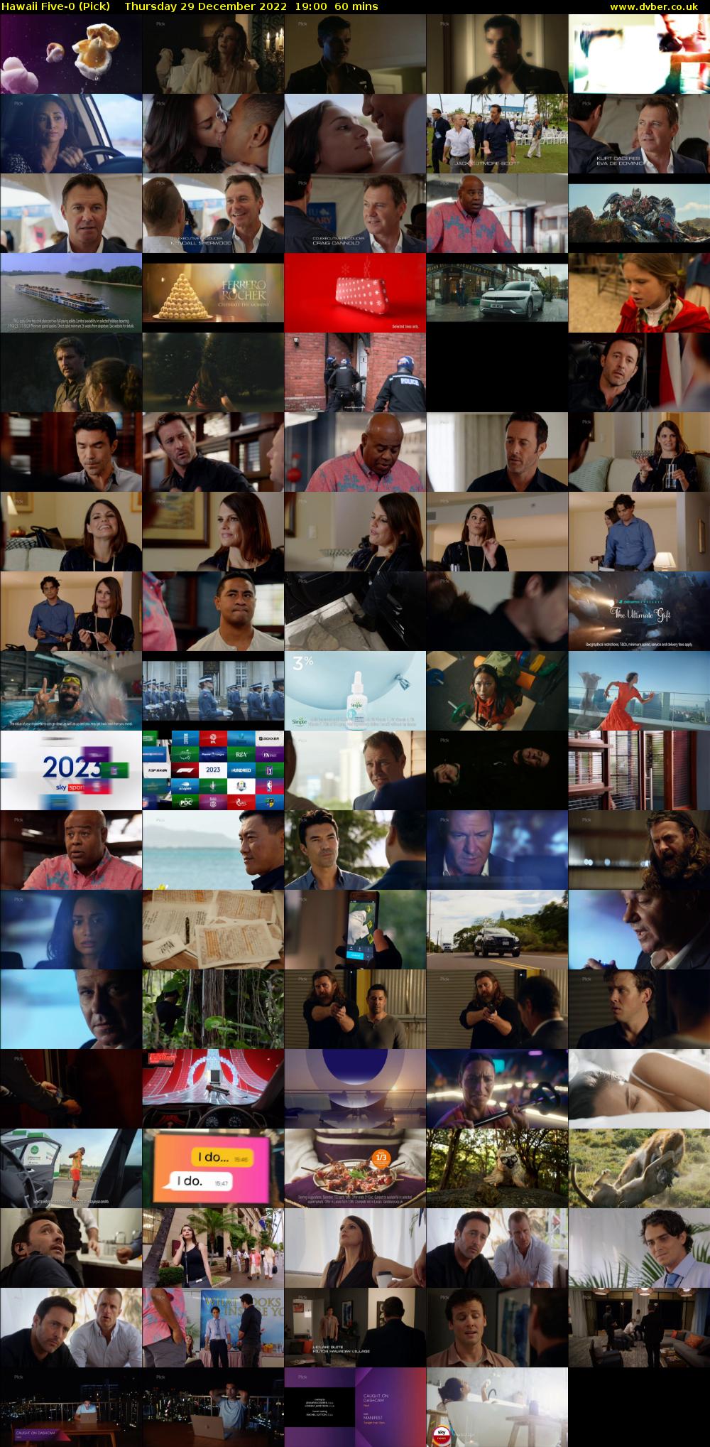 Hawaii Five-0 (Pick) Thursday 29 December 2022 19:00 - 20:00