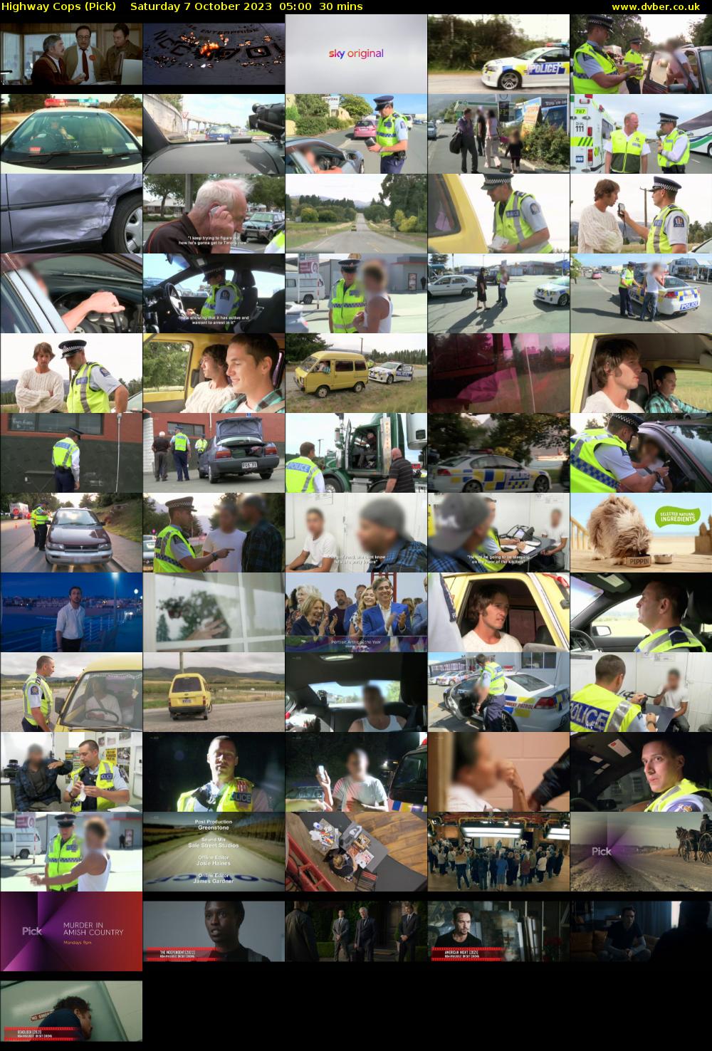 Highway Cops (Pick) Saturday 7 October 2023 05:00 - 05:30