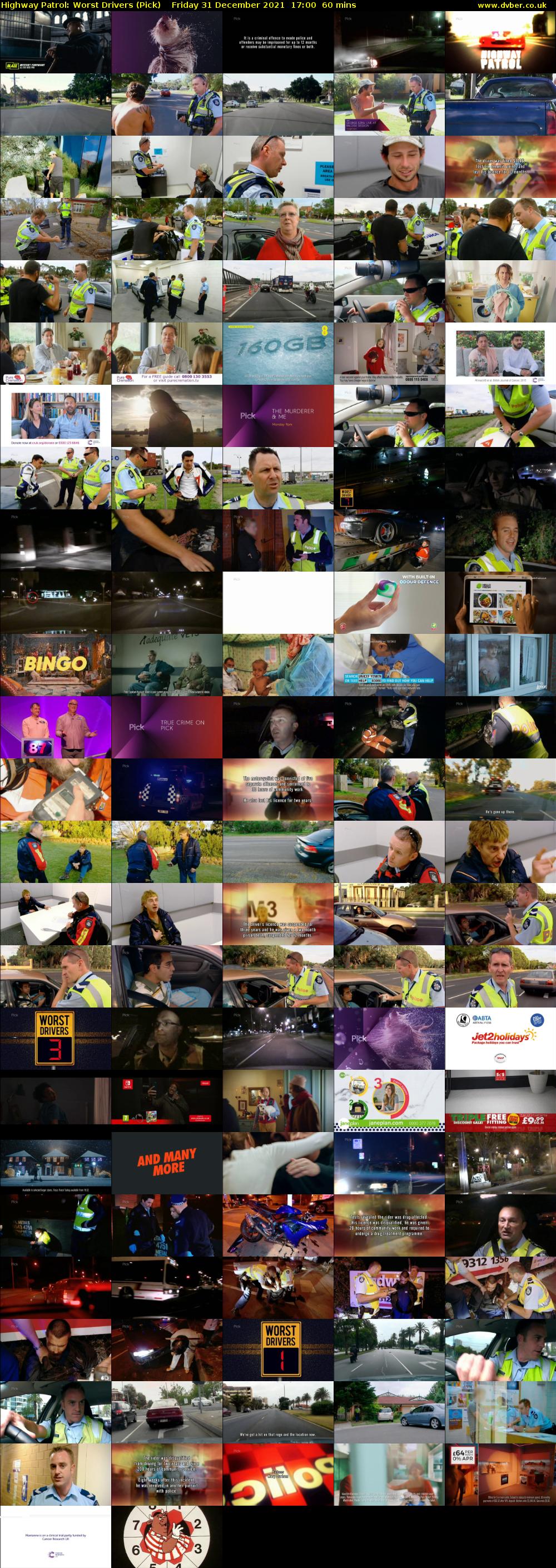 Highway Patrol: Worst Drivers (Pick) Friday 31 December 2021 17:00 - 18:00