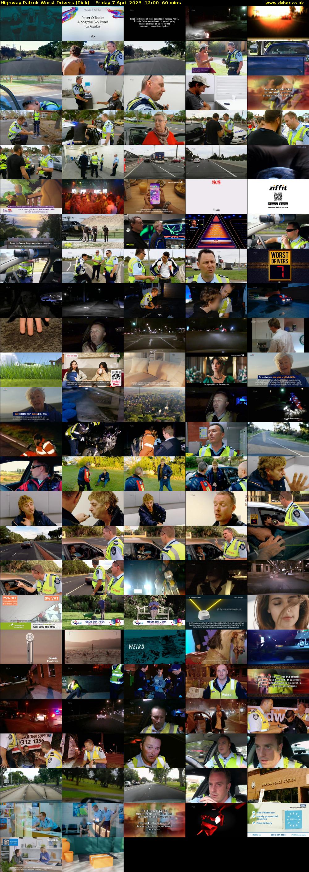Highway Patrol: Worst Drivers (Pick) Friday 7 April 2023 12:00 - 13:00
