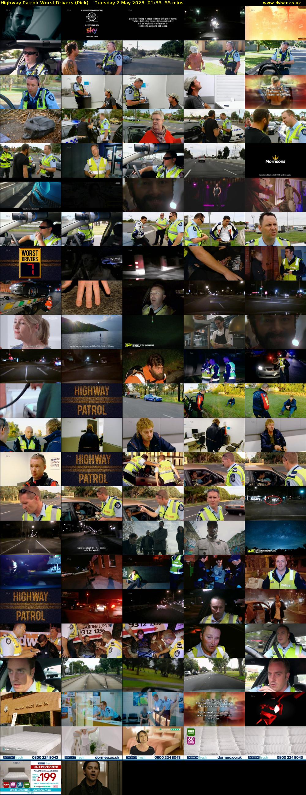 Highway Patrol: Worst Drivers (Pick) Tuesday 2 May 2023 01:35 - 02:30