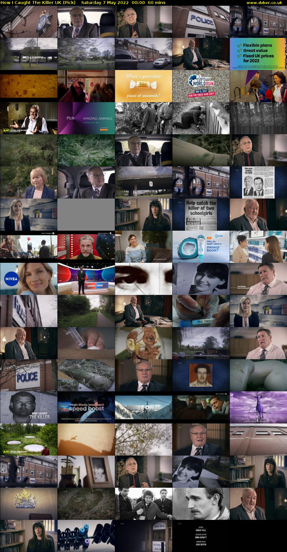 How I Caught The Killer UK (Pick) Saturday 7 May 2022 00:00 - 01:00