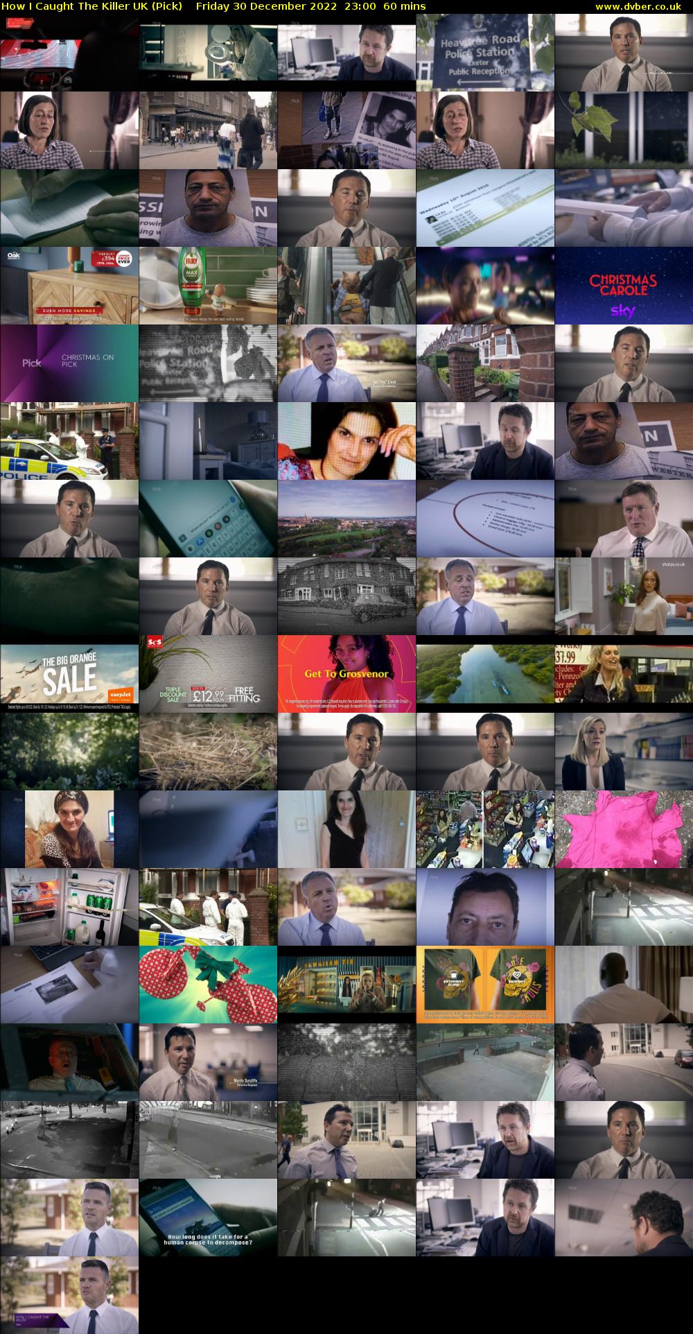 How I Caught The Killer UK (Pick) Friday 30 December 2022 23:00 - 00:00