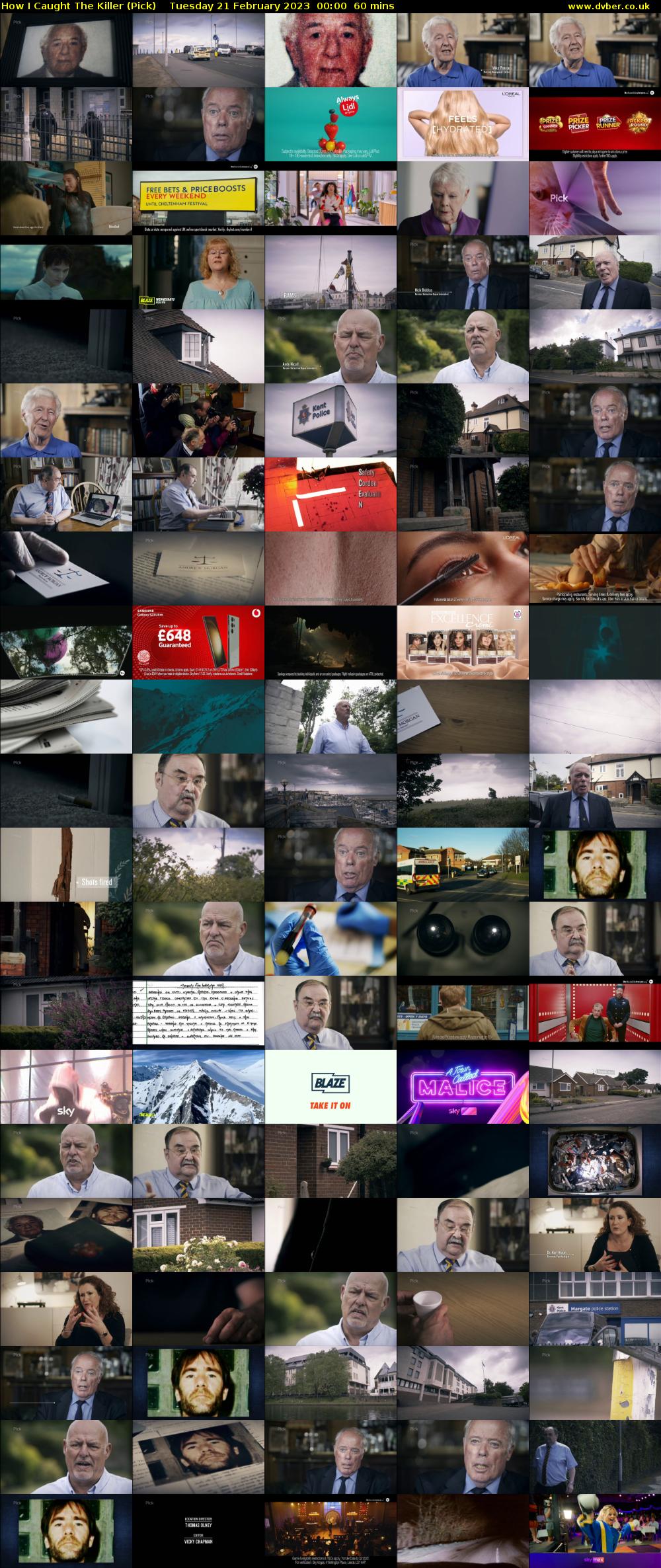 How I Caught The Killer (Pick) Tuesday 21 February 2023 00:00 - 01:00