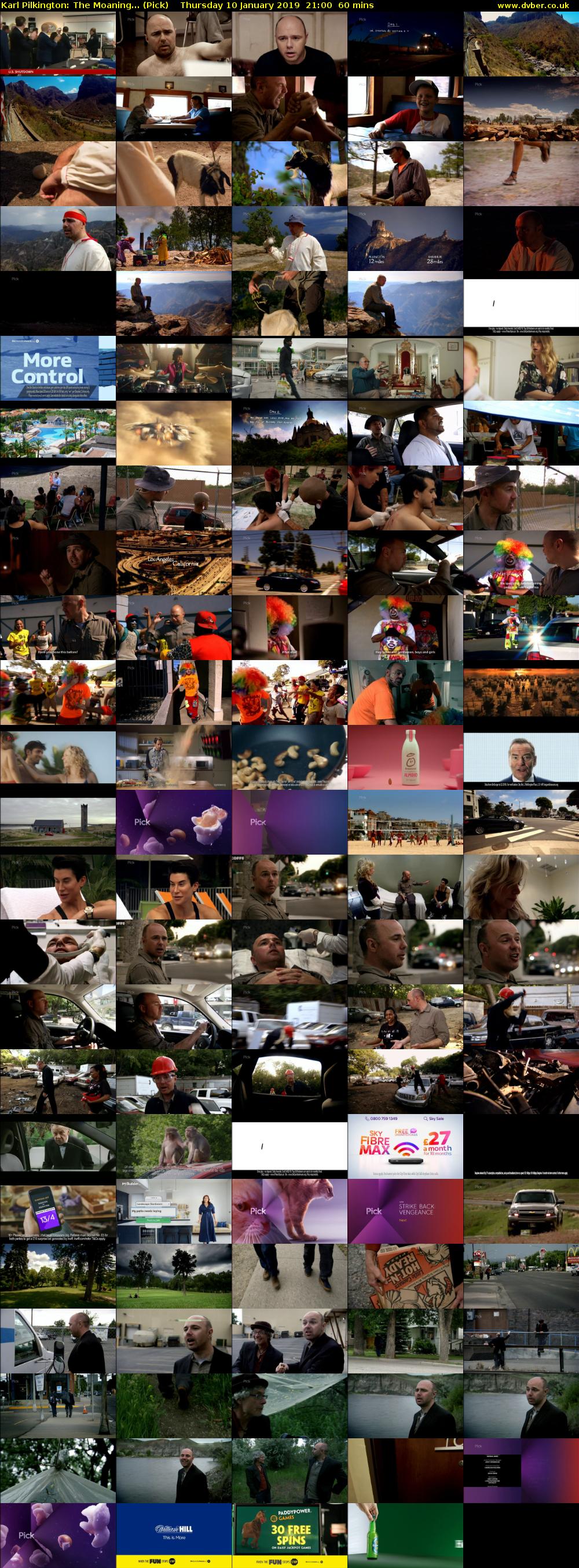 Karl Pilkington: The Moaning... (Pick) Thursday 10 January 2019 21:00 - 22:00