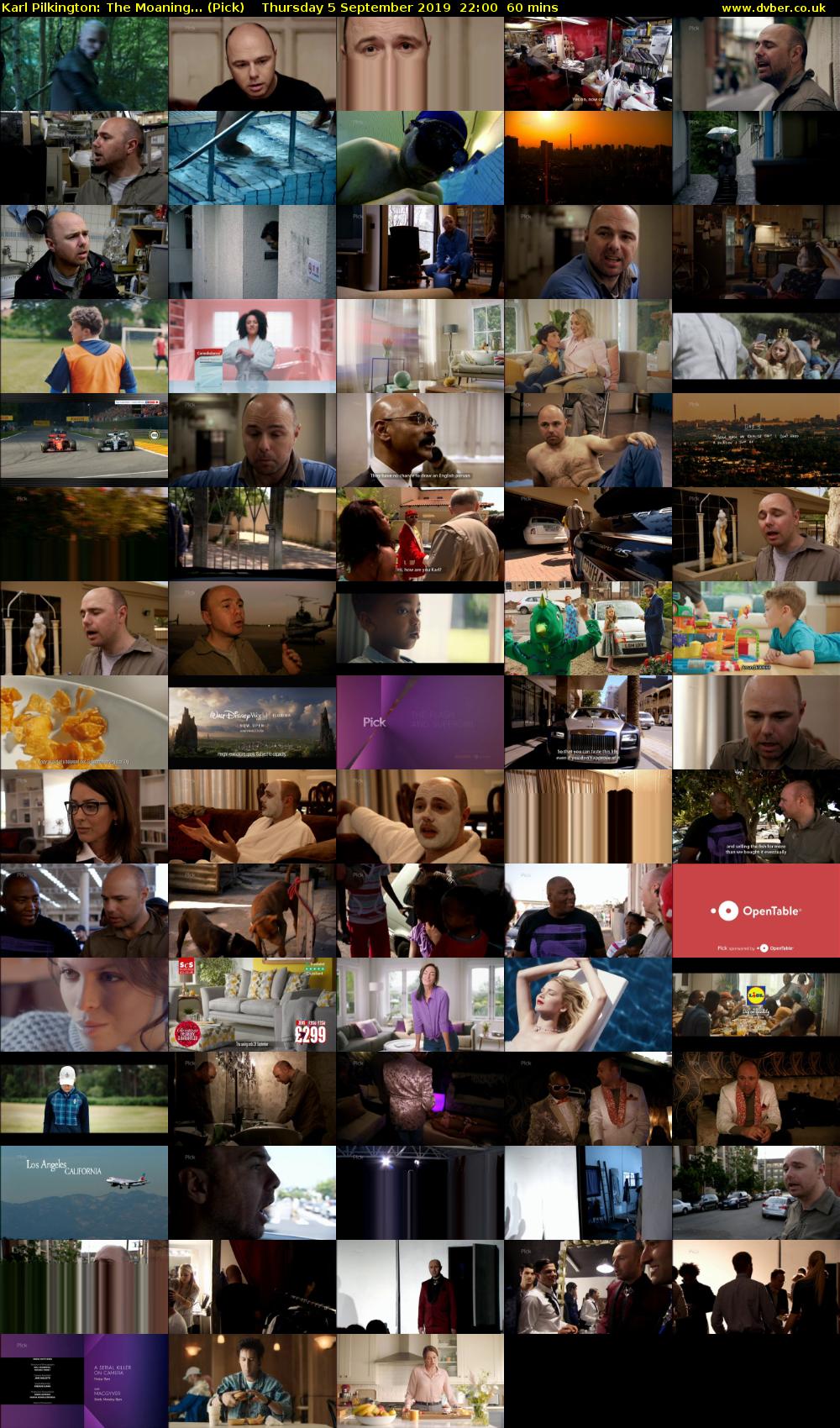 Karl Pilkington: The Moaning... (Pick) Thursday 5 September 2019 22:00 - 23:00