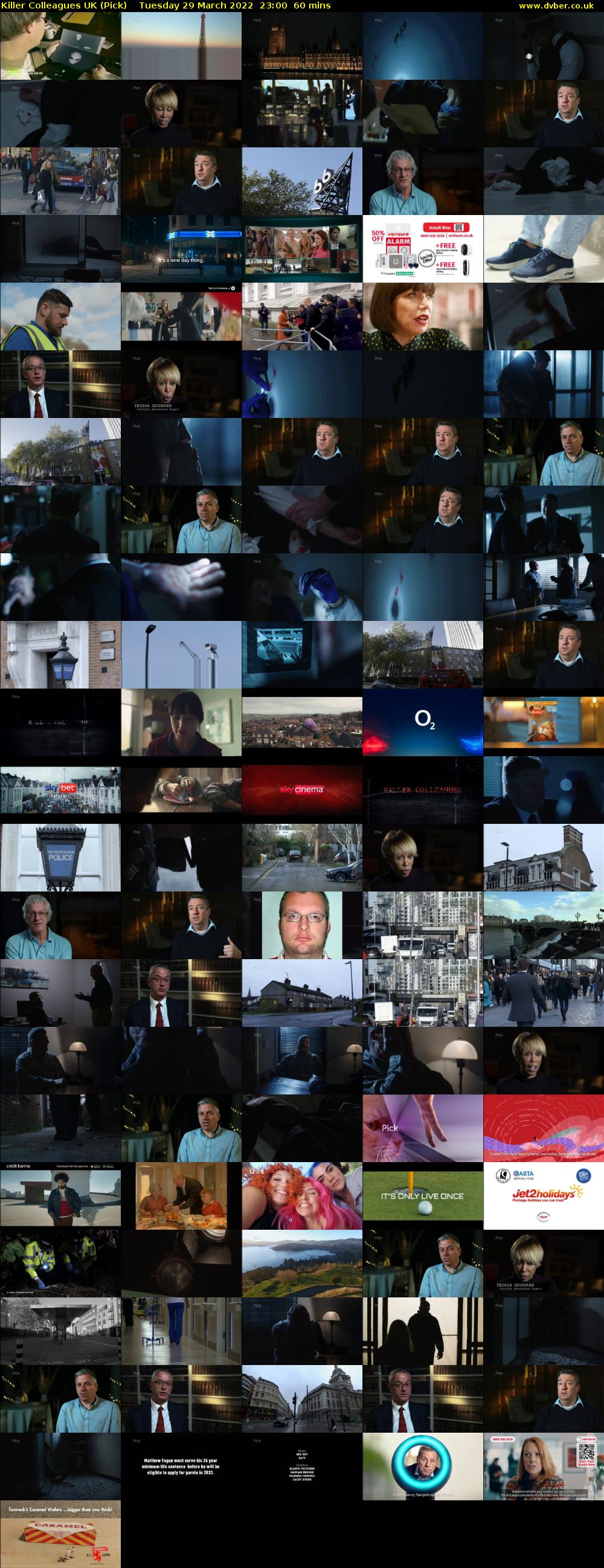 Killer Colleagues UK (Pick) Tuesday 29 March 2022 23:00 - 00:00