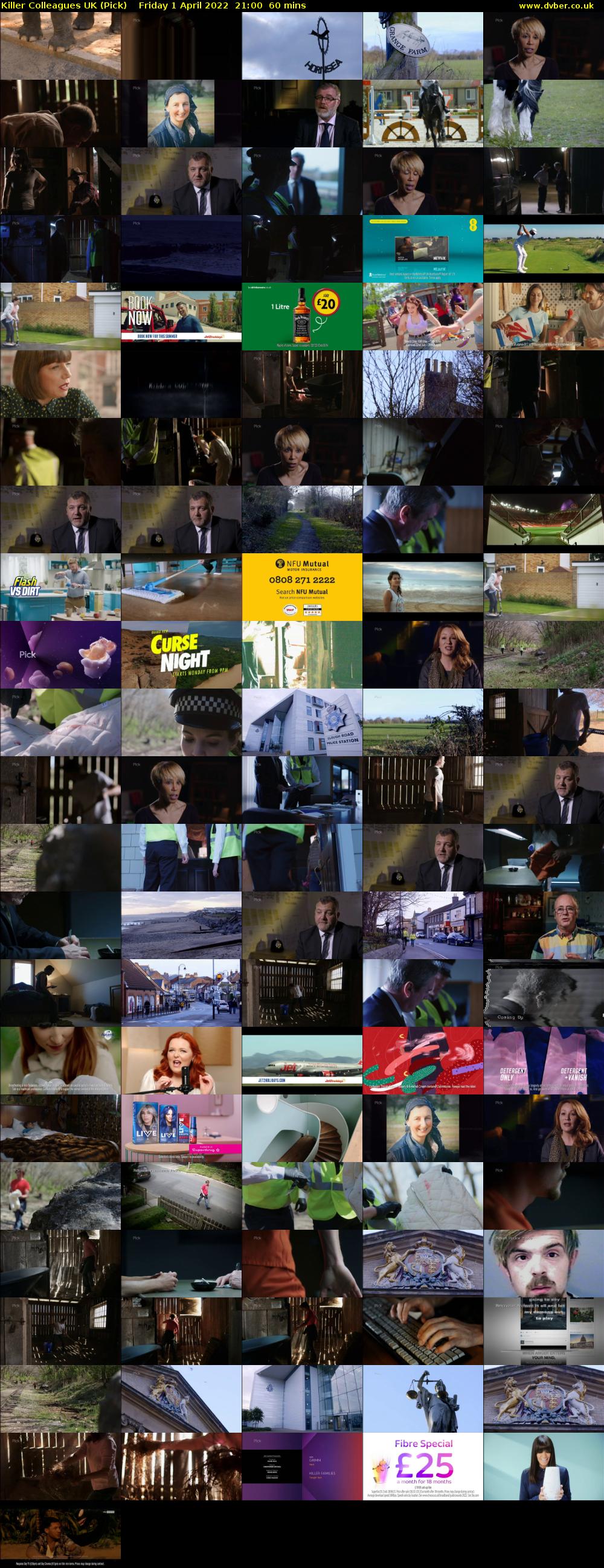 Killer Colleagues UK (Pick) Friday 1 April 2022 21:00 - 22:00