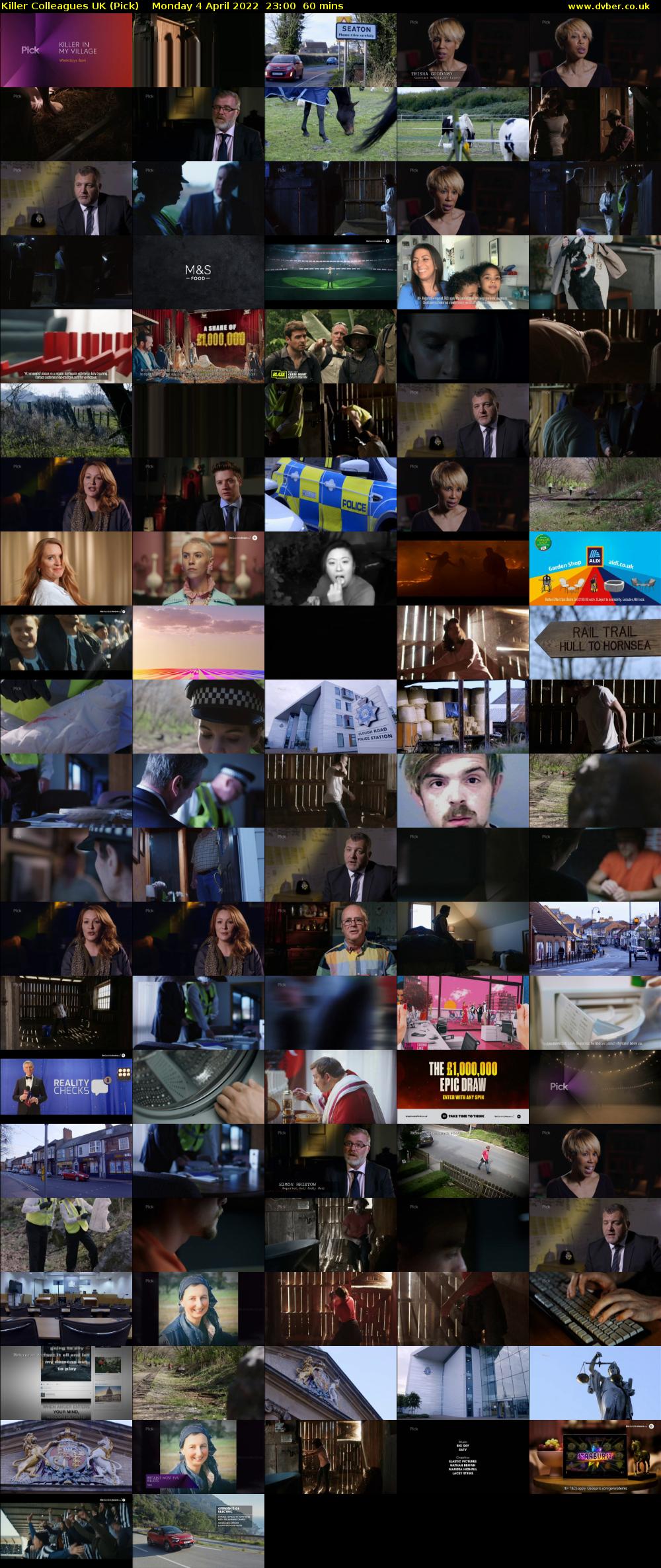 Killer Colleagues UK (Pick) Monday 4 April 2022 23:00 - 00:00